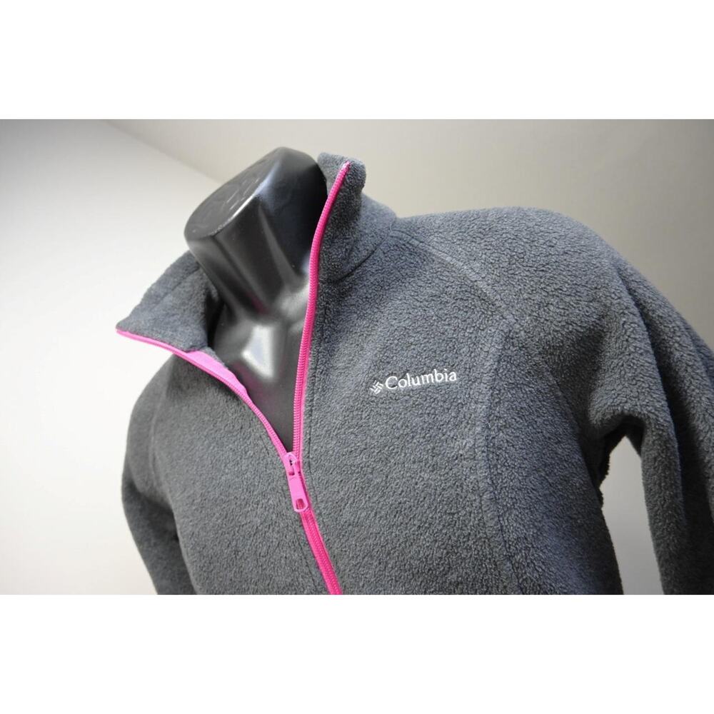 Columbia Full Zip Fleece Jacket‎ Hiking Camp Sweater Womens Size Small